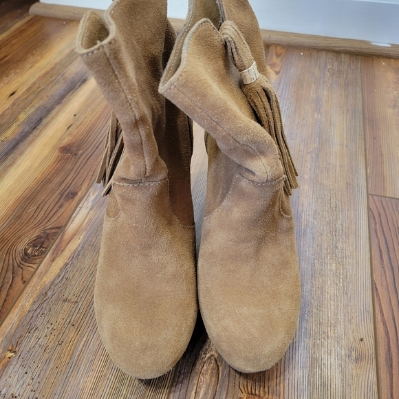 Rebecca Taylor Audra Suede Ankle Boot size 7 - Picture 4 of 9